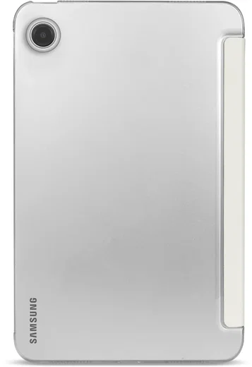 Samsung Tab A11 Plus / A9 Plus Hoes Transparante Tri-Fold Book Case Beige afbeelding 9