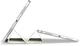 Samsung Tab A11 Plus / A9 Plus Hoes Transparante Tri-Fold Book Case Beige afbeelding 13
