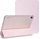 Samsung Tab A11 Plus / A9 Plus Hoes Transparante Tri-Fold Book Case Roze