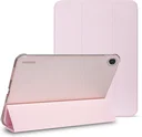 Samsung Tab A11 Plus / A9 Plus Hoes Transparante Tri-Fold Book Case Roze