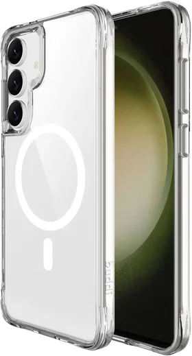 Buddi Core Samsung Galaxy S26 FE Hoesje MagSafe Back Cover Transparant afbeelding 1