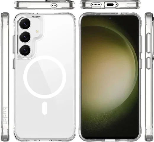 Buddi Core Samsung Galaxy S26 FE Hoesje MagSafe Back Cover Transparant afbeelding 10