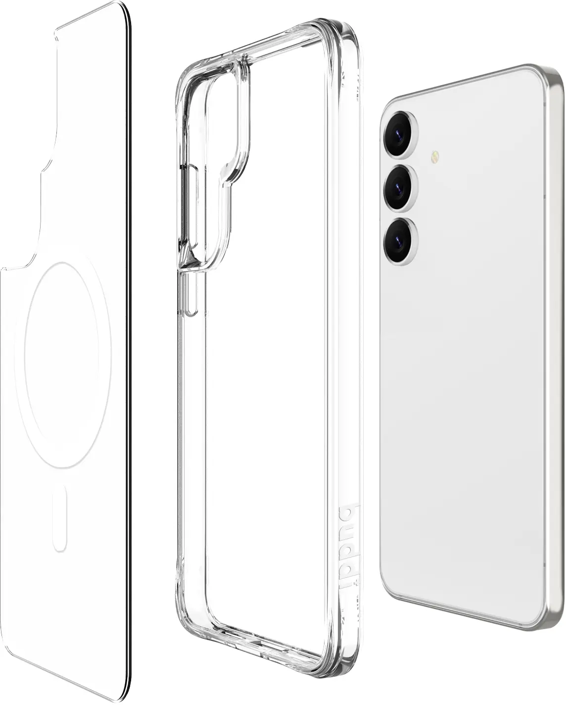 Buddi Core Samsung Galaxy S26 FE Hoesje MagSafe Back Cover Transparant afbeelding 9