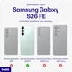 Buddi Hybrid Samsung Galaxy S26 FE Hoesje MagSafe Back Cover Transparant Zwart afbeelding 2