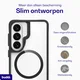 Buddi Hybrid Samsung Galaxy S26 FE Hoesje MagSafe Back Cover Transparant Zwart afbeelding 6