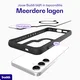 Buddi Hybrid Samsung Galaxy S26 FE Hoesje MagSafe Back Cover Transparant Zwart afbeelding 7