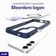 Buddi Hybrid Samsung Galaxy S26 FE Hoesje MagSafe Back Cover Transparant Blauw afbeelding 6