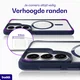 Buddi Hybrid Samsung Galaxy S26 FE Hoesje MagSafe Back Cover Transparant Blauw afbeelding 4