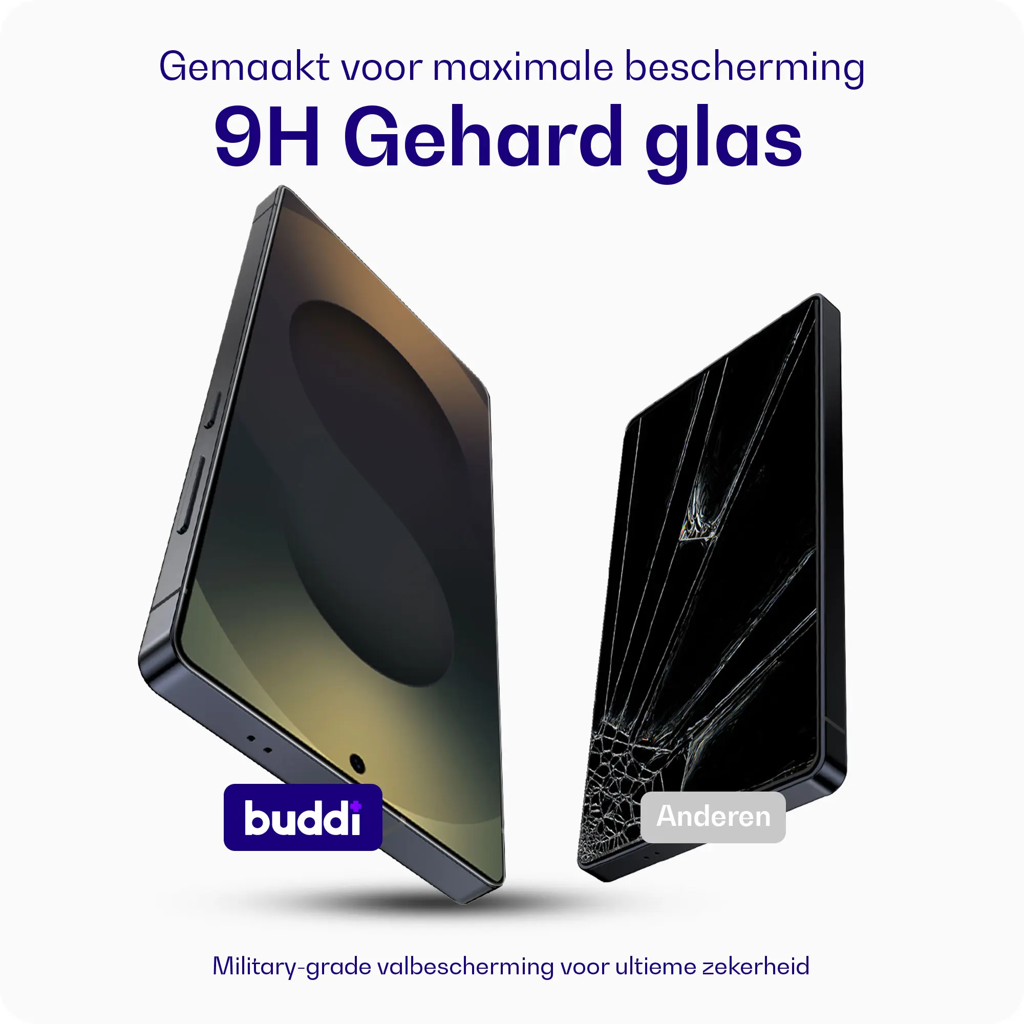 Buddi Easy Fit Samsung Z Fold 8 Ultra Tempered Glass met Installatietray 2-Pack afbeelding 6