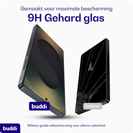 Buddi Easy Fit Samsung Galaxy S26 FE Tempered Glass met Installatietray (2-Pack) afbeelding 6
