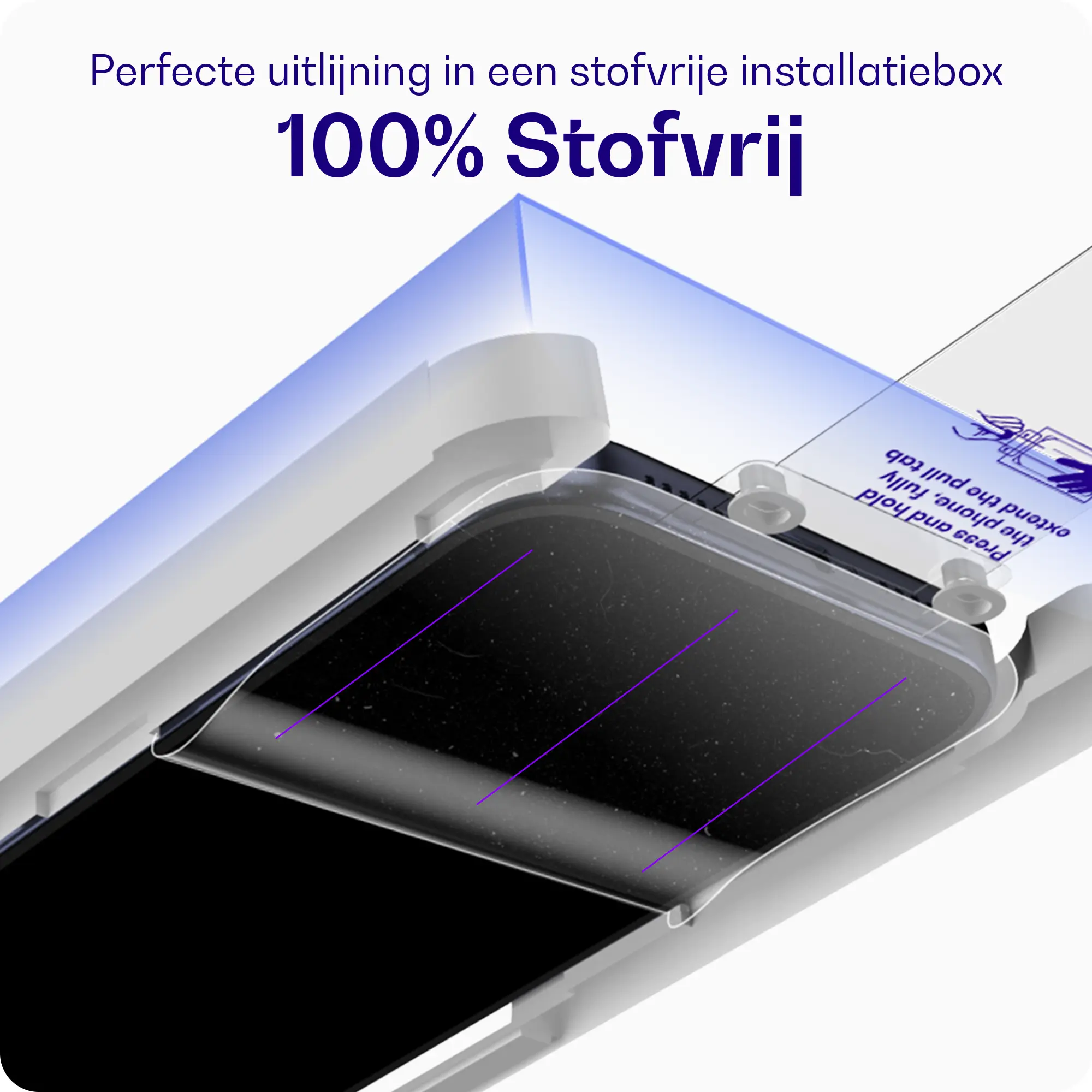 Buddi Easy Fit Google Pixel 11/11 Pro Tempered Glass Installatietray (2-Pack) afbeelding 9