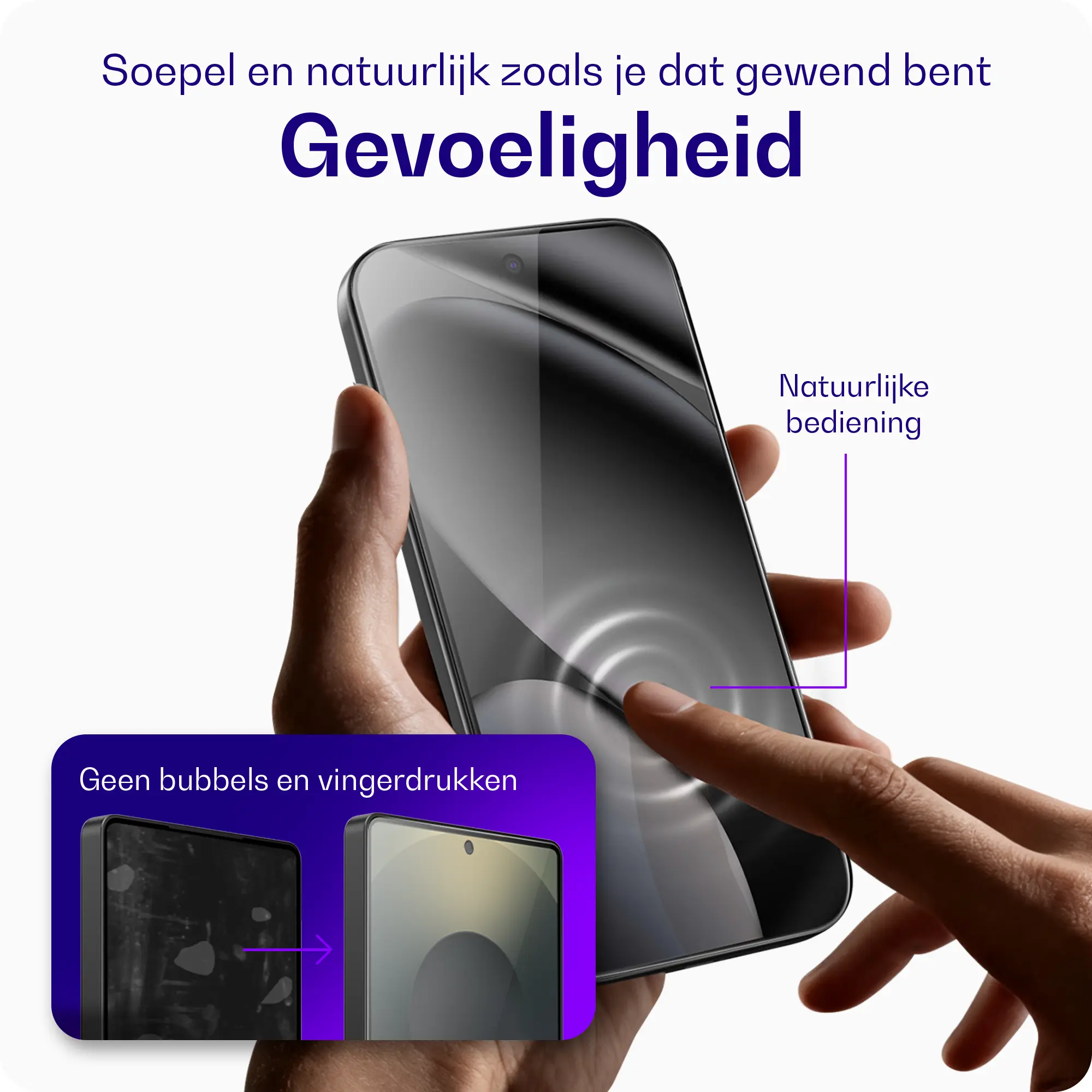 Buddi Easy Fit Google Pixel 11/11 Pro Tempered Glass Installatietray (2-Pack) afbeelding 6