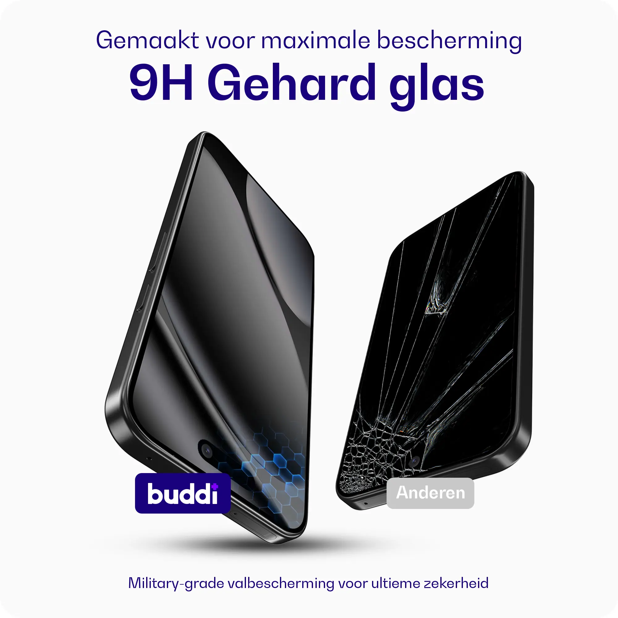 Buddi Easy Fit Google Pixel 11/11 Pro Tempered Glass Installatietray (2-Pack) afbeelding 5