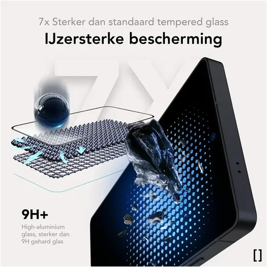 NEKIT Pure Samsung Galaxy S26 FE Tempered GRS Glass Installatiebox (2-Pack) afbeelding 9
