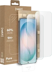 NEKIT Pure Samsung Galaxy S26 FE Tempered GRS Glass Installatiebox (2-Pack) afbeelding