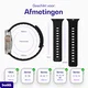 Buddi Luno Magnetisch Apple Watch Bandje 1-11/SE/Ultra 49/46/45/44MM Zwart afbeelding 10