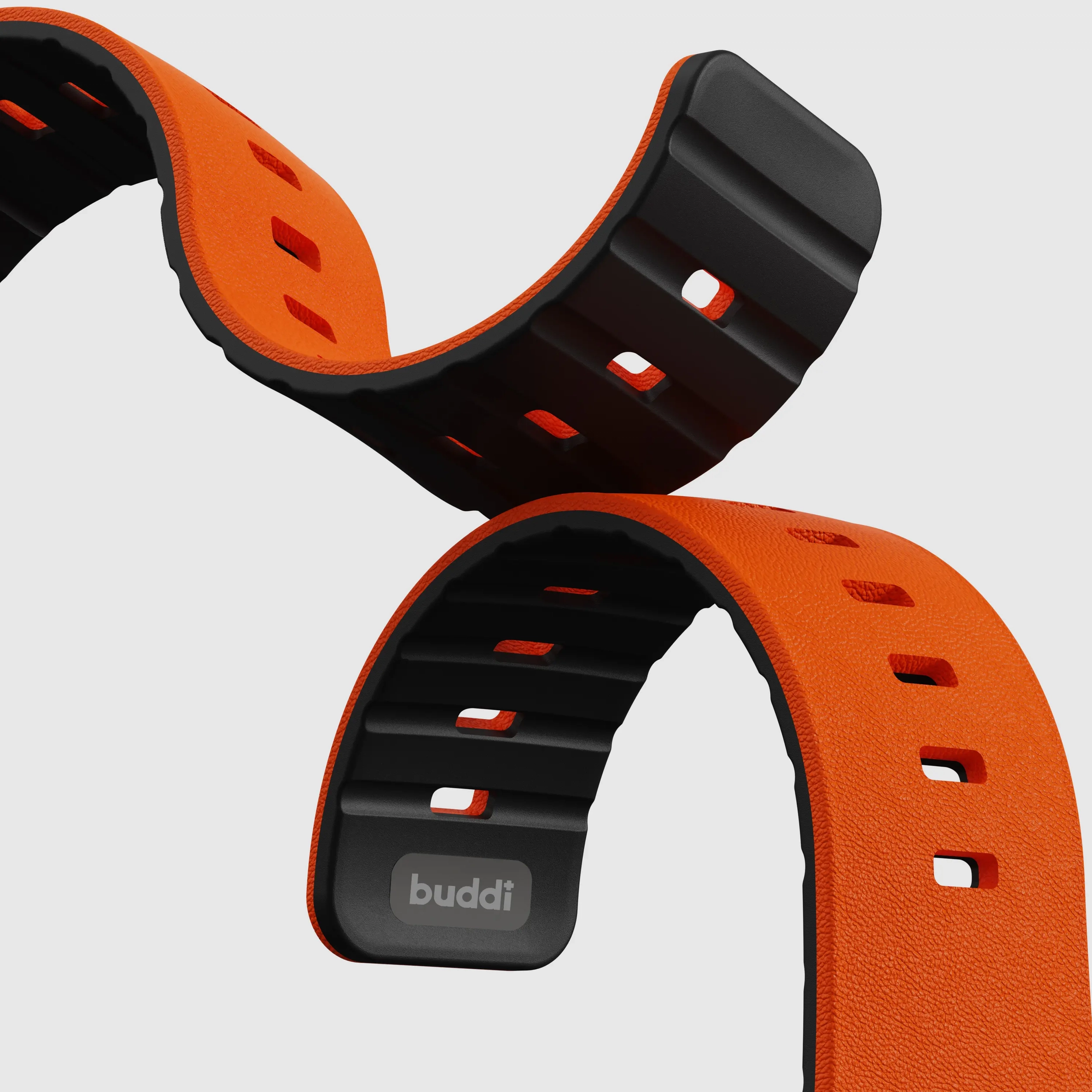 Buddi Luno Magnetisch Apple Watch Bandje 1-11/SE/Ultra 49/46/45/44MM Oranje afbeelding 16
