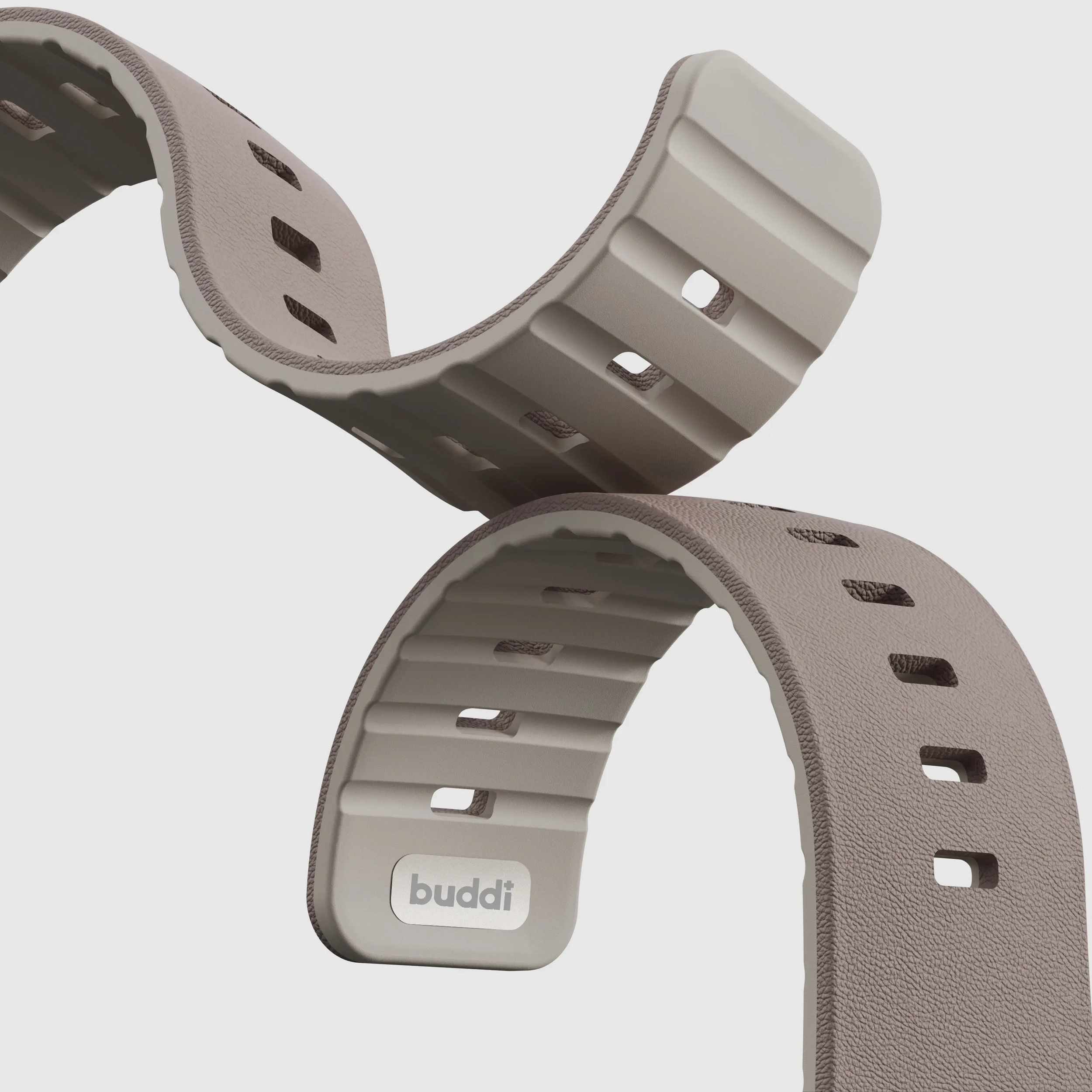 Buddi Luno Magnetisch Apple Watch Bandje 1-11/SE/Ultra 49/46/45/44MM Grijs afbeelding 14