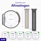 Buddi Luno Magnetisch Apple Watch Bandje 1-11/SE/Ultra 49/46/45/44MM Grijs afbeelding 10