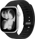 Buddi Luno Magnetisch Apple Watch Bandje - 1-11/SE - 38/40/41/42MM Zwart