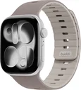 Buddi Luno Magnetisch Apple Watch Bandje - 1-11/SE - 38/40/41/42MM Taupe