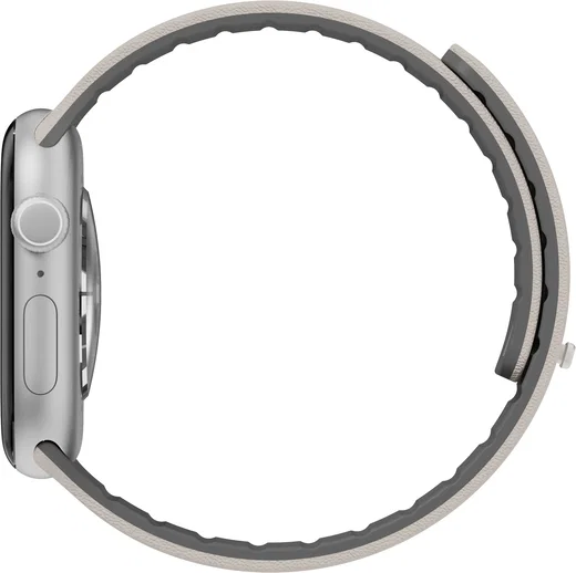 Buddi Luno Magnetisch Apple Watch Bandje - 1-11/SE - 38/40/41/42MM Grijs afbeelding 13