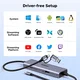 UGREEN USB-C Video Capture Card 2K@30Hz 1080P@60Hz 4K HDMI Passthrough 100W PD afbeelding 9