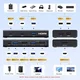 UGREEN USB 3.0 Sharing Switch Desktopcontroller 4 USB Poorten 4K Revolutie 60Hz afbeelding 3