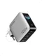 UGREEN Nexode Pro 100W USB-C en USB Snellader GaN Adapter Grijs met Touchscreen afbeelding 1