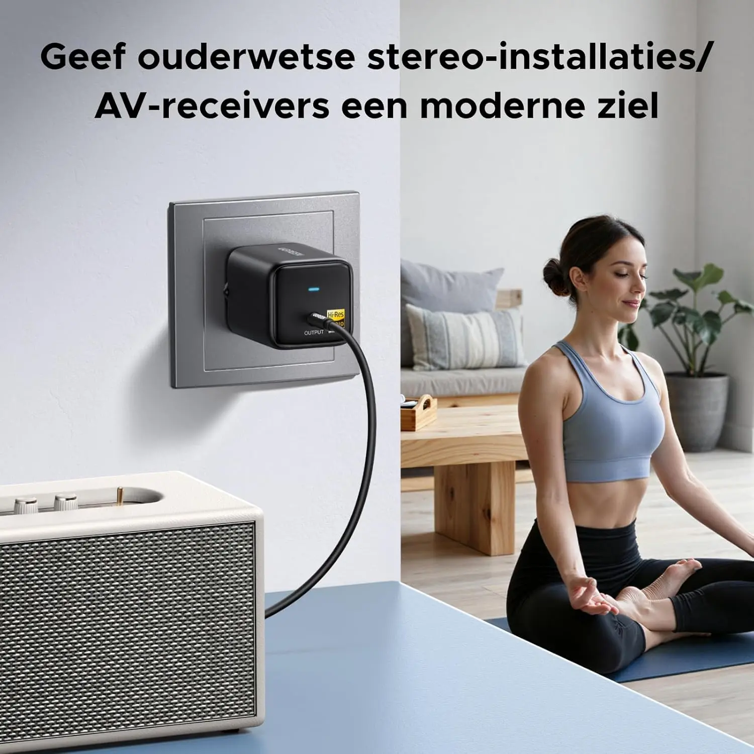 UGREEN Plug-and-Play 6.0 Bluetooth Ontvanger afbeelding 2