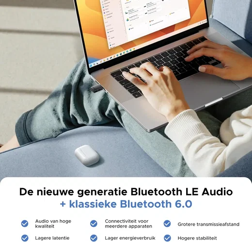UGREEN Bluetooth Transmitter Audio Adapter USB-C afbeelding 4