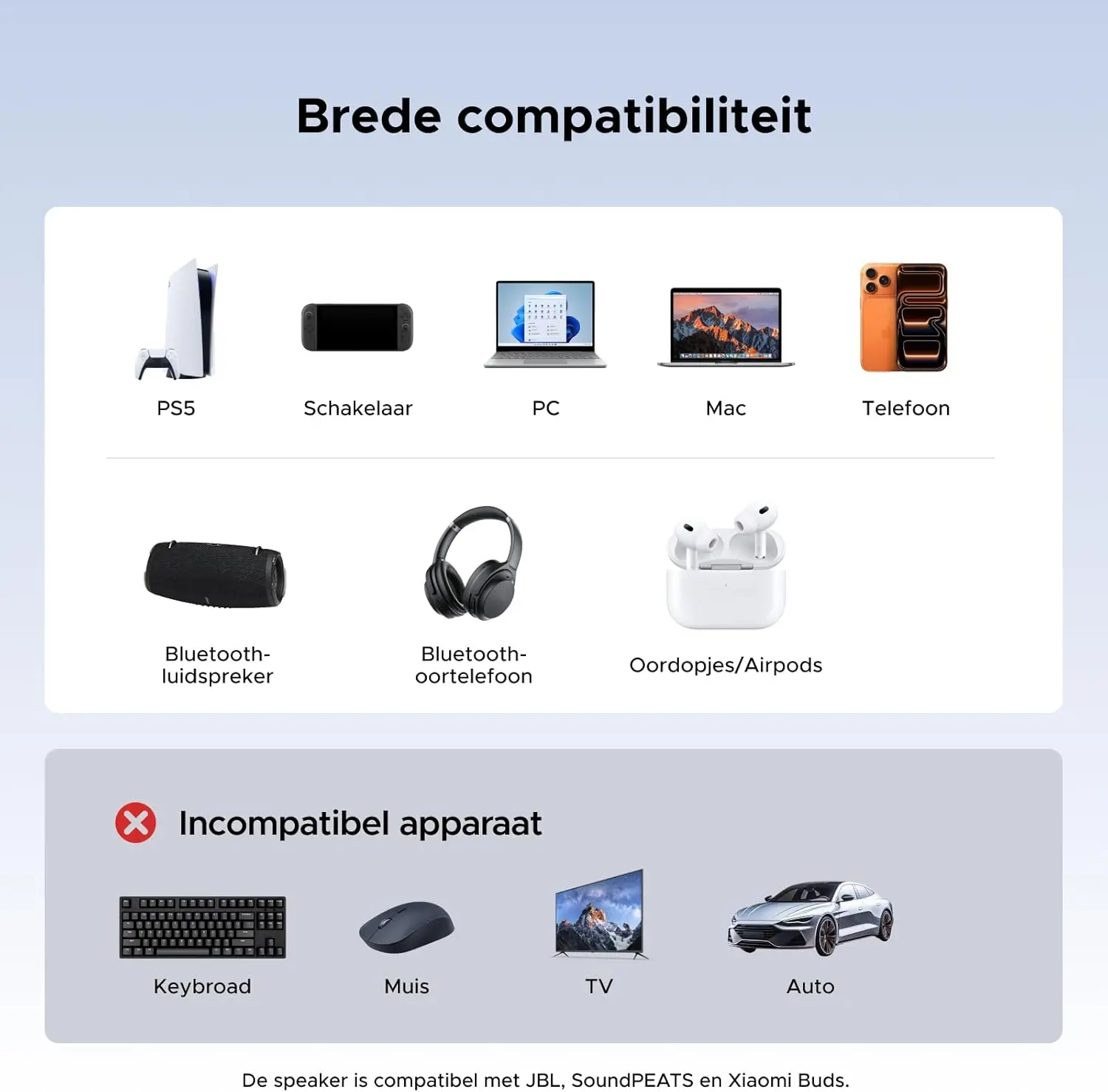 UGREEN Bluetooth Transmitter Audio Adapter USB-C afbeelding 8