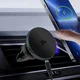 4smarts Qi2 Magnetische Draadloze Oplader Auto Ventilatierooster 15W Grijs afbeelding 4