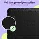 HappyCase Xiaomi Redmi Pad 2 / Xiaomi Pad SE Kinder Tablethoes met Handvat Zwart afbeelding 3