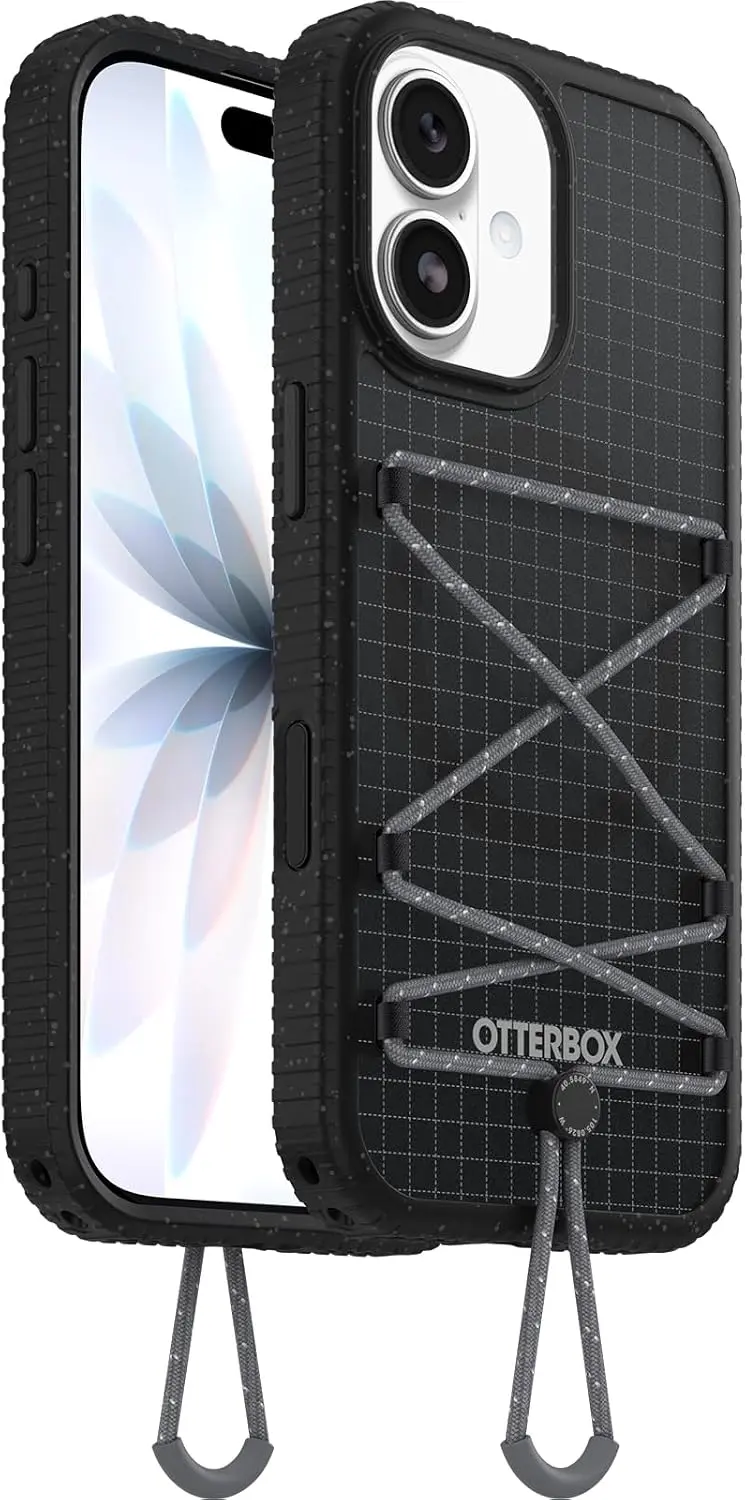 OtterBox Sole Series Apple iPhone 17 Hoesje Magnetic met Draaglus Zwart afbeelding 1