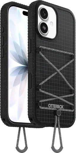 OtterBox Sole Series Apple iPhone 17 Hoesje Magnetic met Draaglus Zwart afbeelding 1