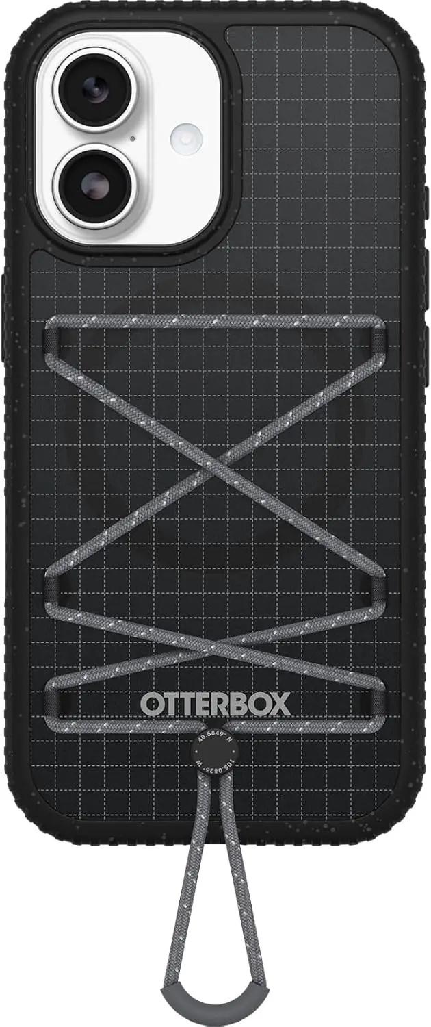 OtterBox Sole Series Apple iPhone 17 Hoesje Magnetic met Draaglus Zwart afbeelding 2