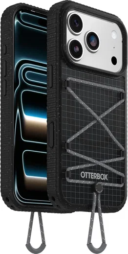 OtterBox Sole Series Apple iPhone 17 Pro Hoesje Magnetic met Draaglus Zwart afbeelding 1