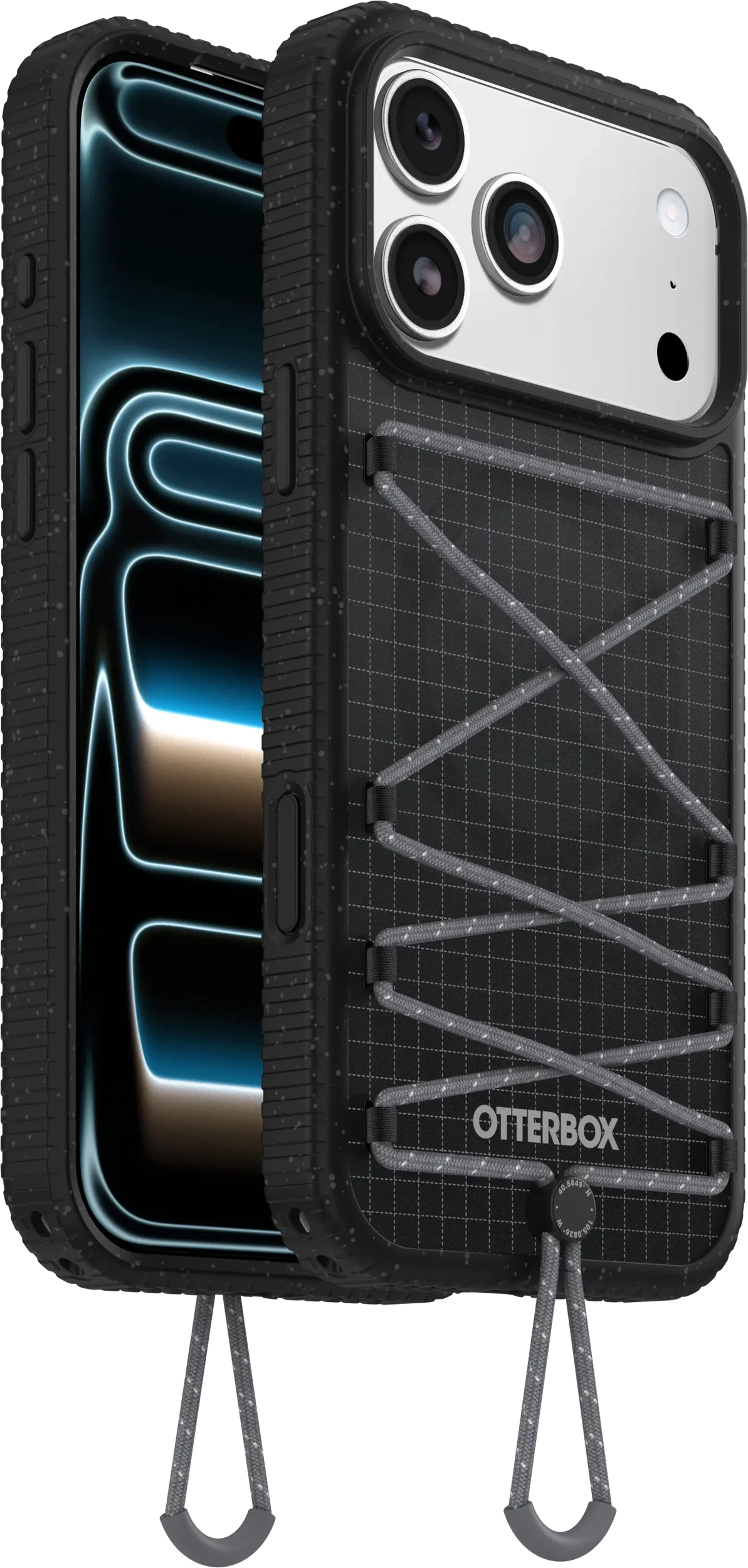 OtterBox Sole Series Apple iPhone 17 Pro Max Hoesje Magnetic met Draaglus Zwart afbeelding 1