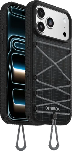 OtterBox Sole Series Apple iPhone 17 Pro Max Hoesje Magnetic met Draaglus Zwart afbeelding 1