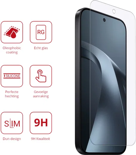Rosso Xiaomi 17T 9H Tempered Glass Screen Protector afbeelding 2