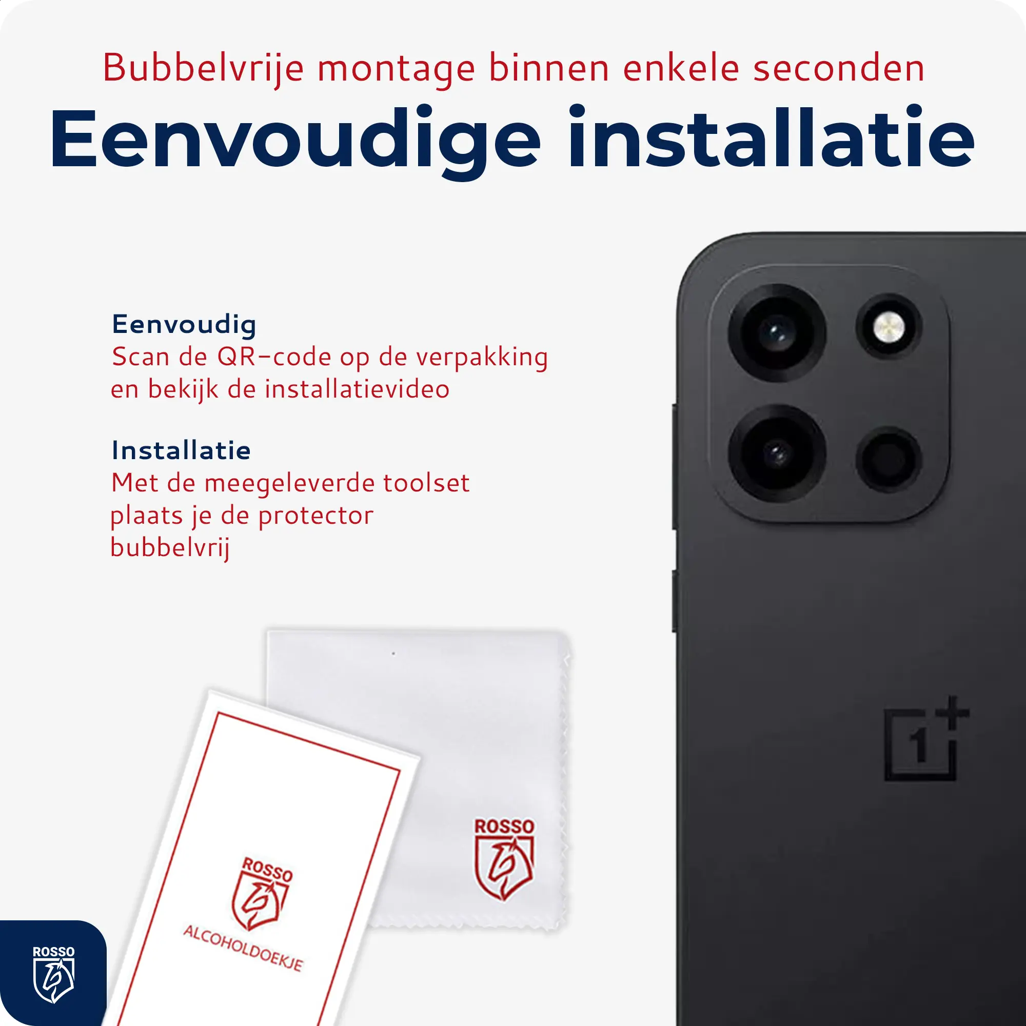 Rosso OnePlus Nord 6 Camera Lens Protector Transparant afbeelding 5