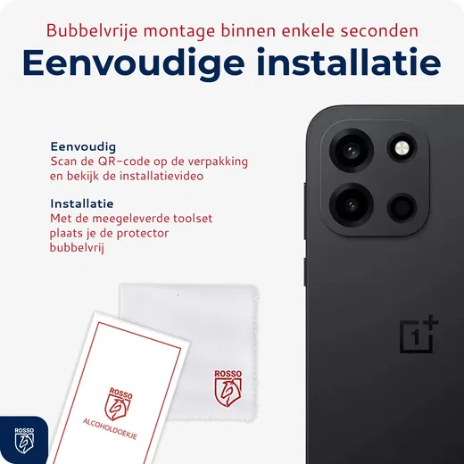 Rosso OnePlus Nord 6 Camera Lens Protector Transparant afbeelding 5