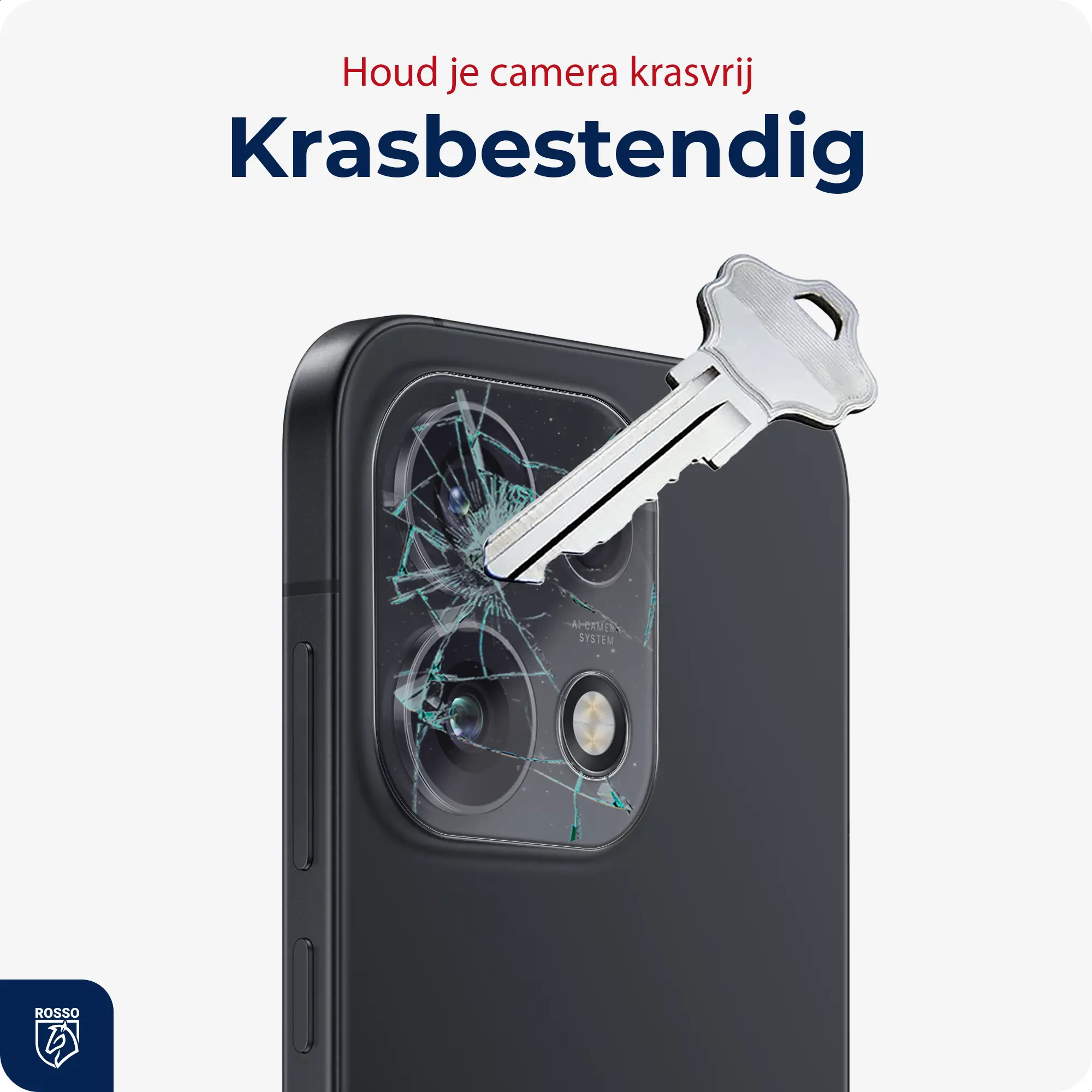 Rosso Oppo Reno 16 Pro Camera Lens Protector Transparant afbeelding 2