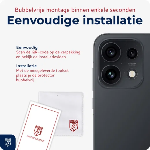 Rosso Oppo Reno 16 Pro Camera Lens Protector Transparant afbeelding 4