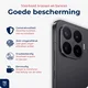 Rosso Xiaomi 17T Camera Lens Protector Zwart afbeelding 6