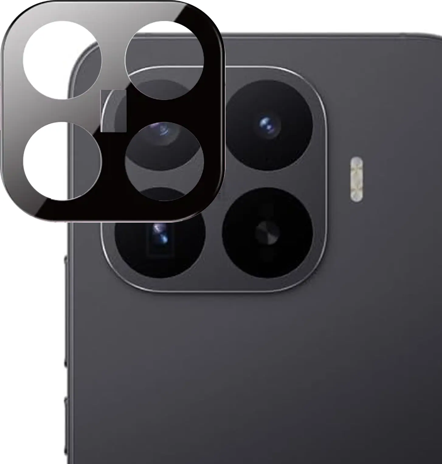 Rosso Xiaomi 17T Camera Lens Protector Zwart afbeelding 1