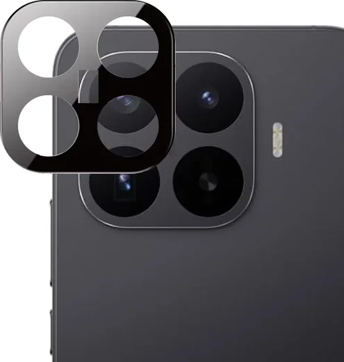 Rosso Xiaomi 17T Camera Lens Protector Zwart afbeelding 1