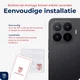 Rosso Xiaomi 17T Camera Lens Protector Zwart afbeelding 4