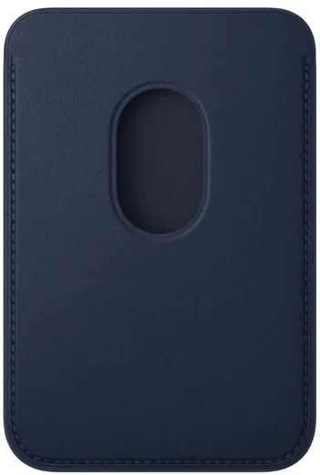 Originele Apple FineWoven Wallet MagSafe Kaarthouder/Portemonnee Zoek-Mijn Blauw afbeelding 2